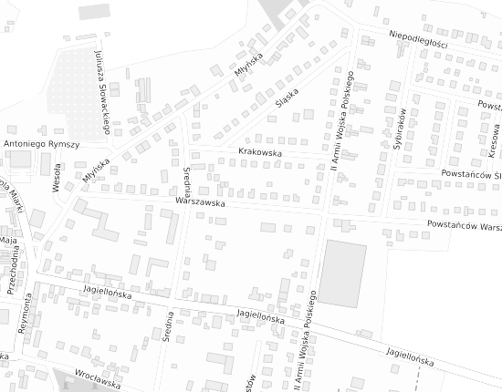 Mapa z adresem organizacji
