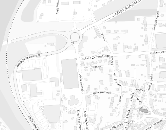 Mapa z adresem organizacji