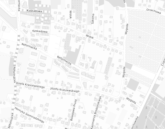 Mapa z adresem organizacji