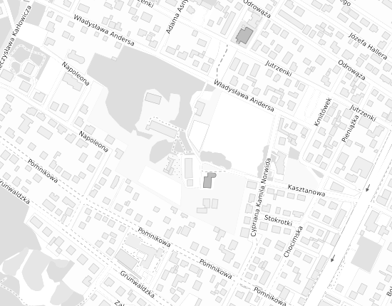 Mapa z adresem organizacji