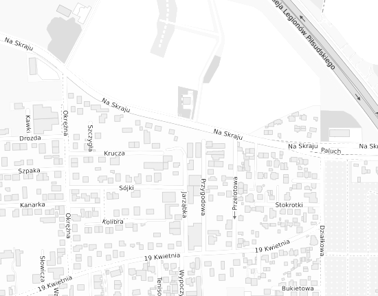 Mapa z adresem organizacji