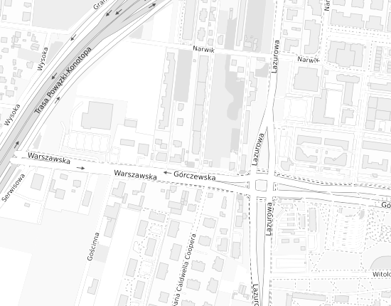Mapa z adresem organizacji