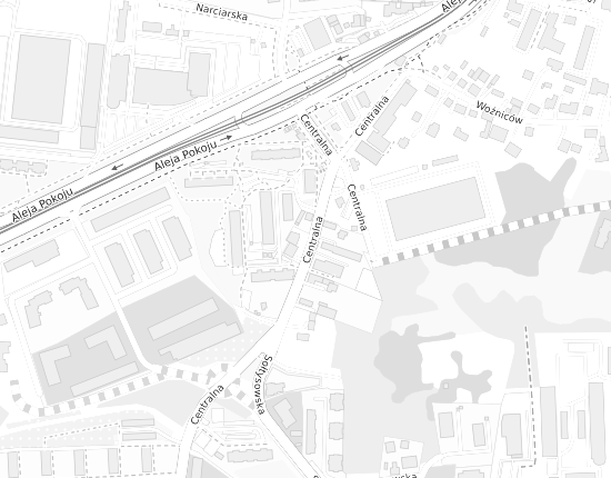 Mapa z adresem organizacji