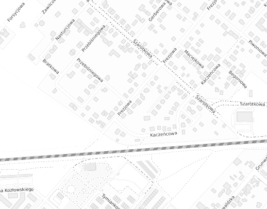 Mapa z adresem organizacji