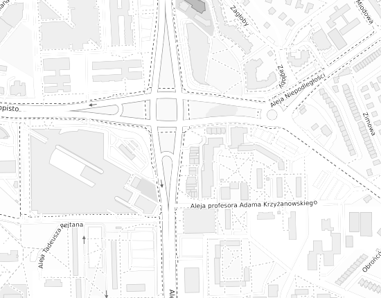 Mapa z adresem organizacji