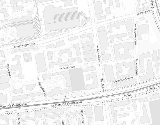 Mapa z adresem organizacji