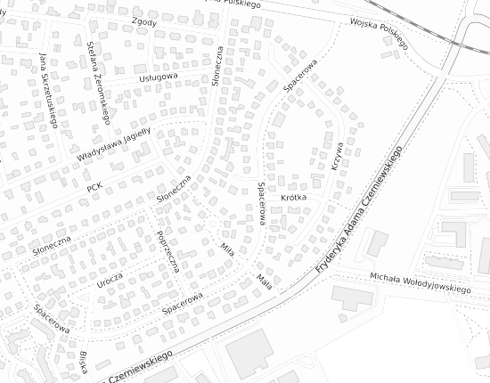 Mapa z adresem organizacji