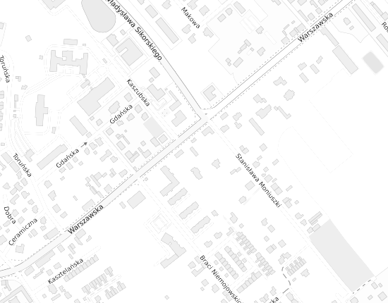 Mapa z adresem organizacji