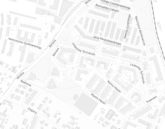Mapa z adresem organizacji