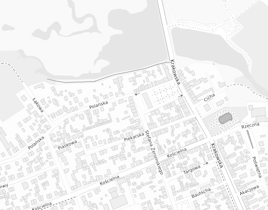 Mapa z adresem organizacji