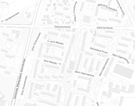 Mapa z adresem organizacji