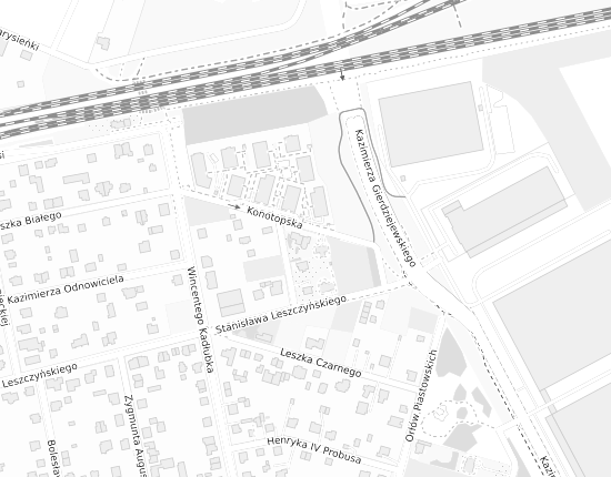Mapa z adresem organizacji