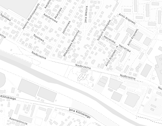 Mapa z adresem organizacji