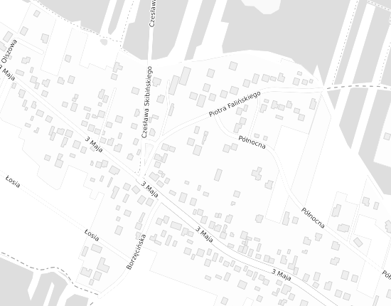 Mapa z adresem organizacji