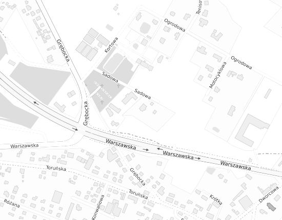 Mapa z adresem organizacji