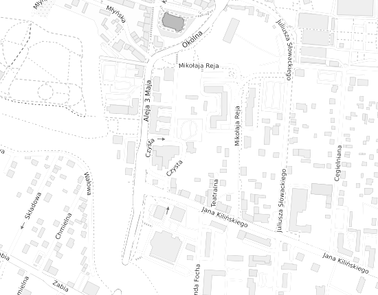 Mapa z adresem organizacji
