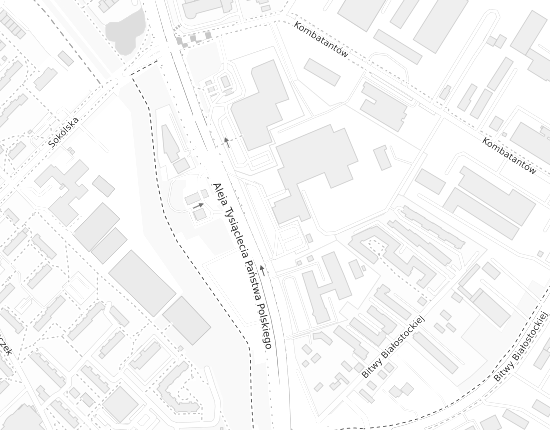Mapa z adresem organizacji