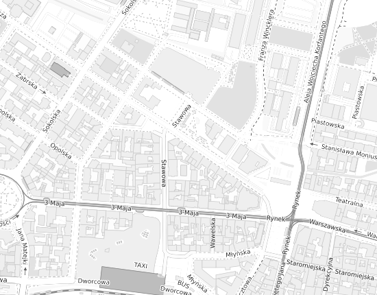 Mapa z adresem organizacji