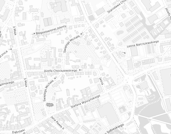 Mapa z adresem organizacji