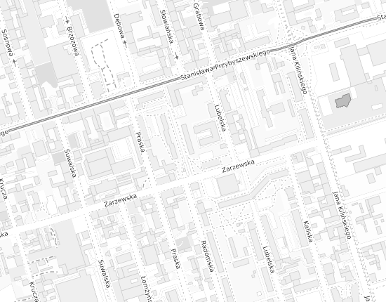 Mapa z adresem organizacji
