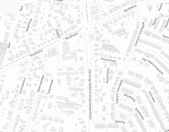 Mapa z adresem organizacji