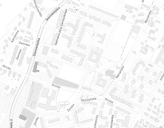 Mapa z adresem organizacji