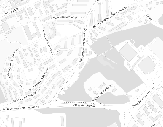 Mapa z adresem organizacji