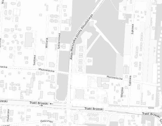 Mapa z adresem organizacji