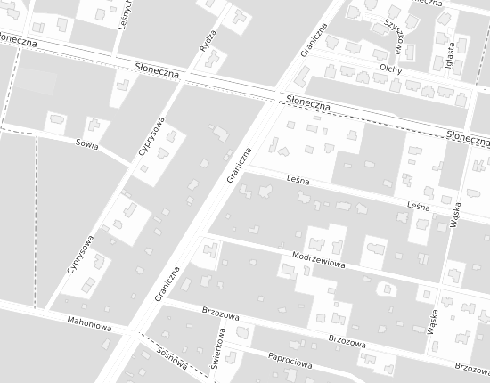 Mapa z adresem organizacji