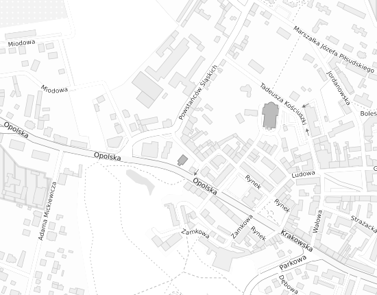 Mapa z adresem organizacji