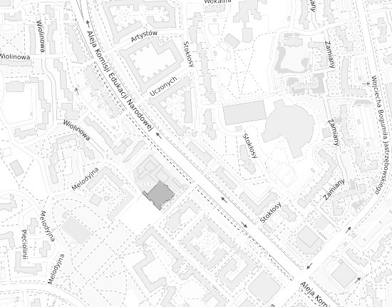 Mapa z adresem organizacji