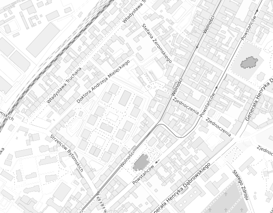 Mapa z adresem organizacji