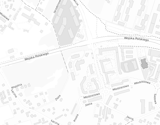 Mapa z adresem organizacji