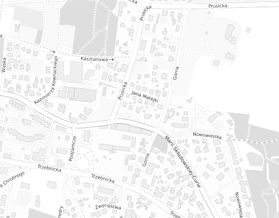 Mapa z adresem organizacji