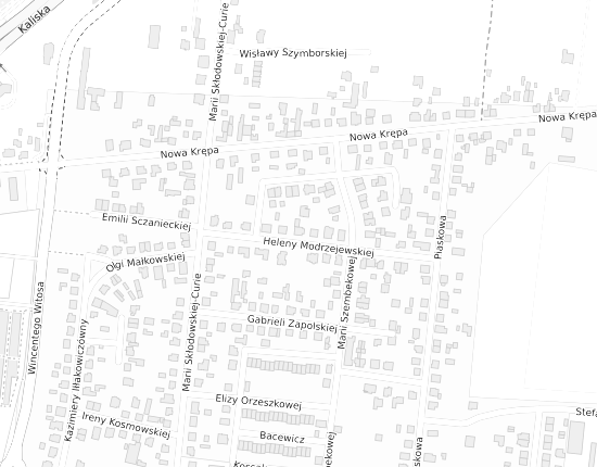 Mapa z adresem organizacji