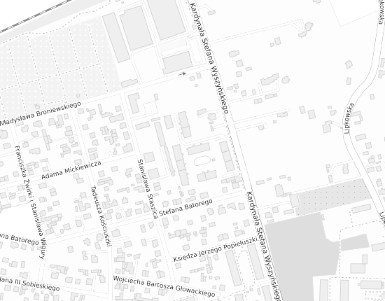Mapa z adresem organizacji