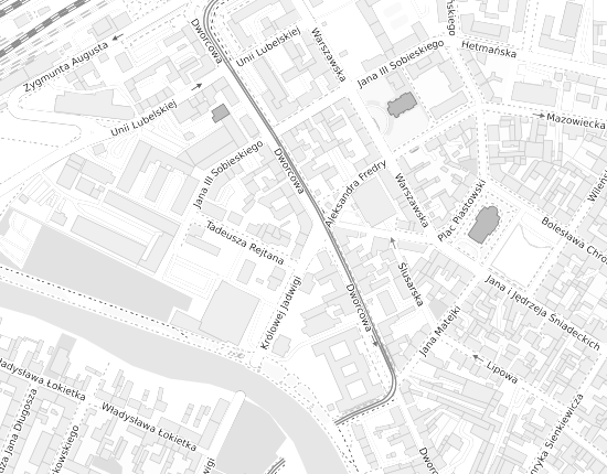 Mapa z adresem organizacji
