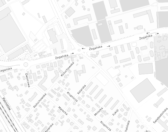 Mapa z adresem organizacji