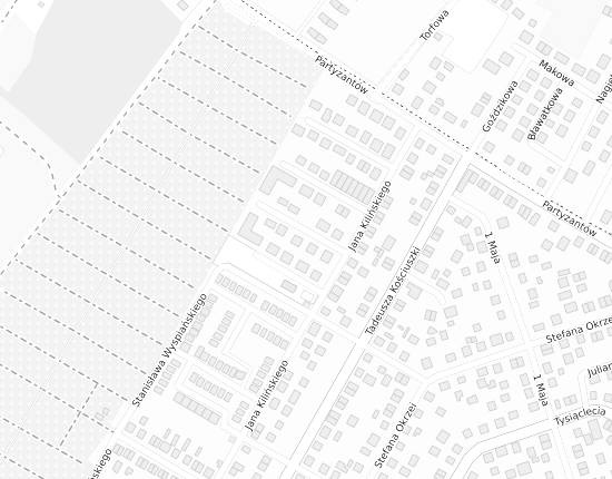 Mapa z adresem organizacji