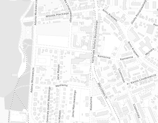 Mapa z adresem organizacji