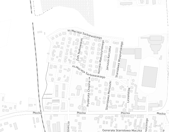 Mapa z adresem organizacji