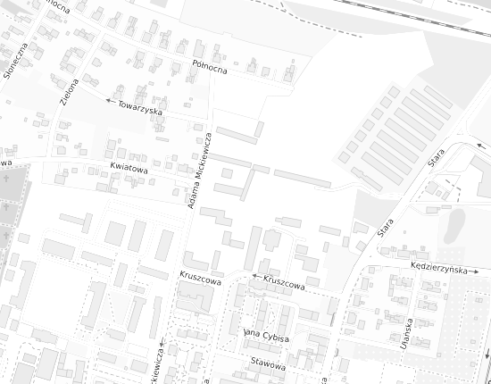 Mapa z adresem organizacji