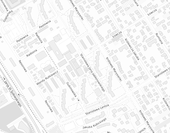 Mapa z adresem organizacji