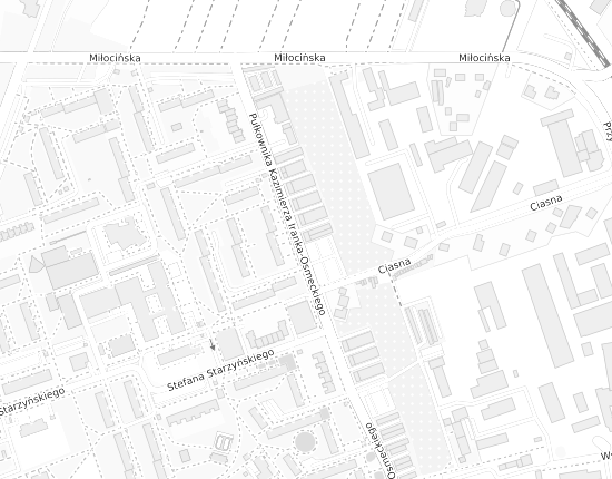 Mapa z adresem organizacji