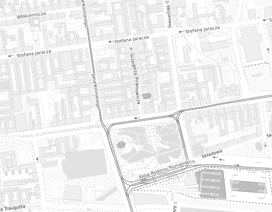 Mapa z adresem organizacji