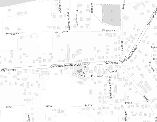 Mapa z adresem organizacji