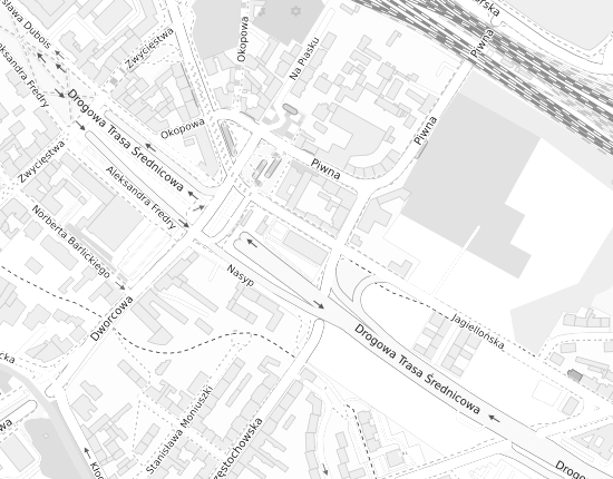 Mapa z adresem organizacji