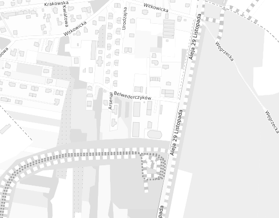 Mapa z adresem organizacji