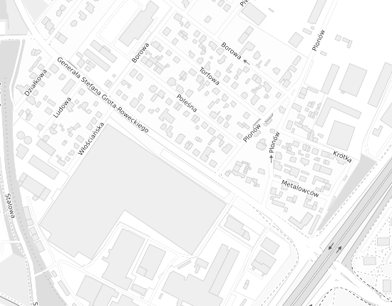 Mapa z adresem organizacji