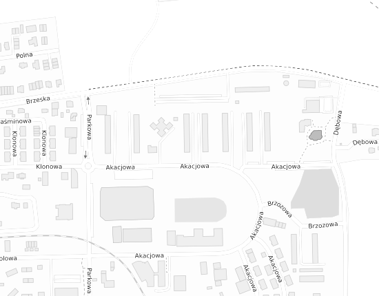 Mapa z adresem organizacji